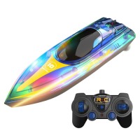 V555 2.4GHZ Cool Light RC Boat