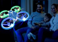 T22 Mini LED Tumbling Stunt Quadcopter Kids Toy Airplane